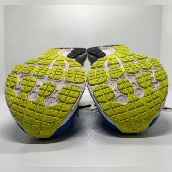 Men’s Under Armour Charged Bandit Blue White Athletic Running Shoes size 10.5 - Picture 8 of 10